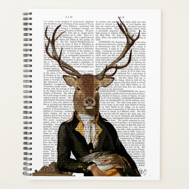 Deer Portrait Planner (Front)