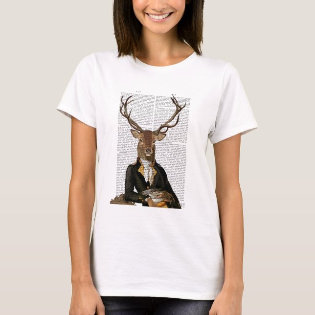 Deer Portrait T-Shirt (Front)