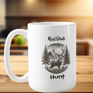 Deer Real Dads Hunt Mug Personalize