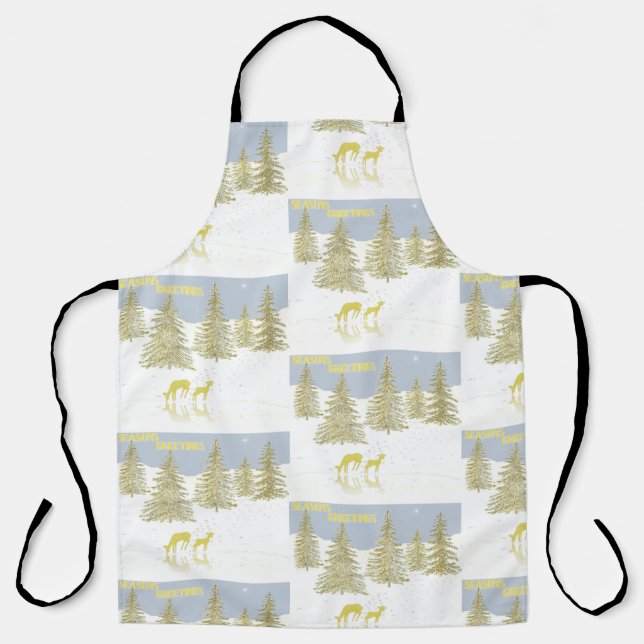Deer Reflection Apron (Front)