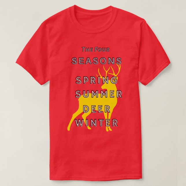 Deer Season T-Shirt (Design Front)