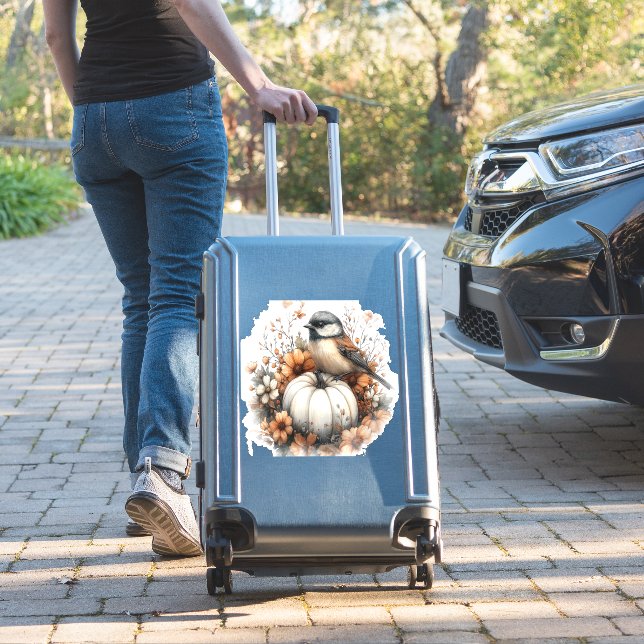 Deer Shirt Country Pumpkin (Suitcase Insitu)