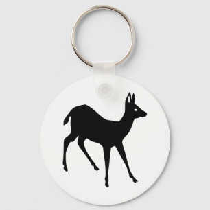 Deer Silhouette Keychain