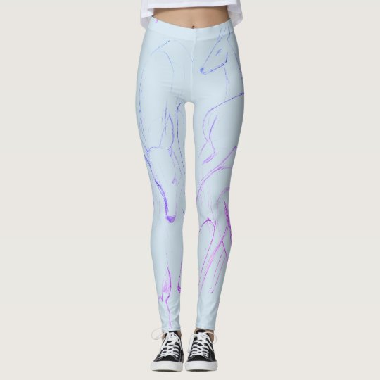 Deer Sketch Study Leggings... Very Art, Much Grace Leggings