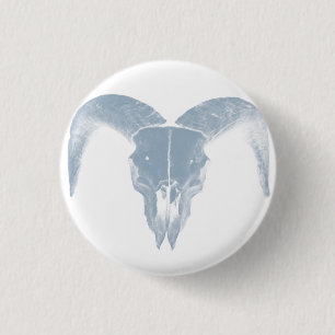 Deer Skull Button