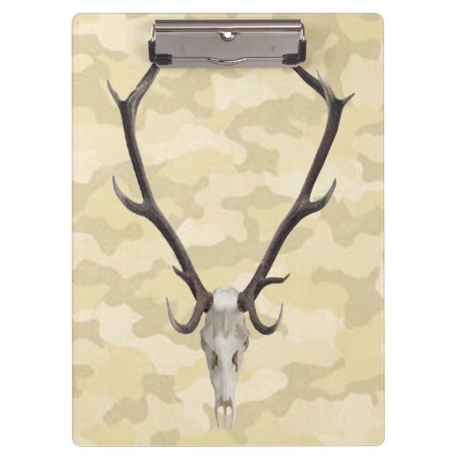 Deer Skull Clipboard (Front)