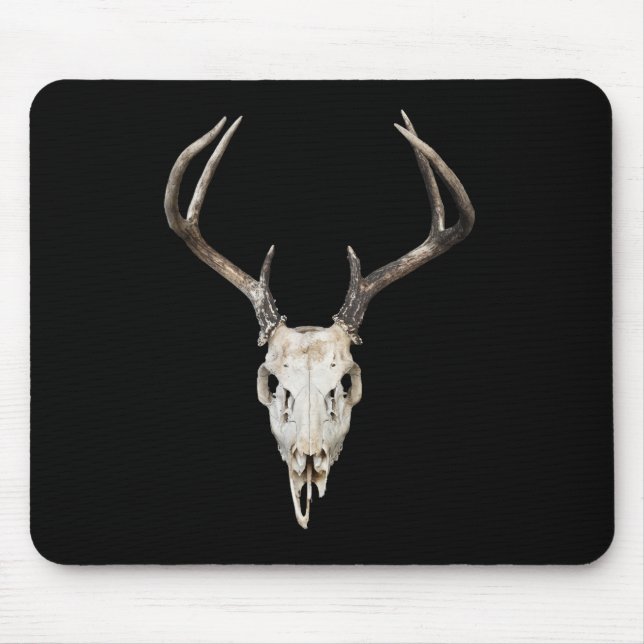 Deer Skull Outfitter Office Mouse Pad (Front)