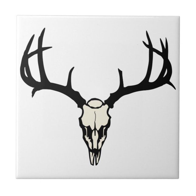 Deer Skull Tile (Front)