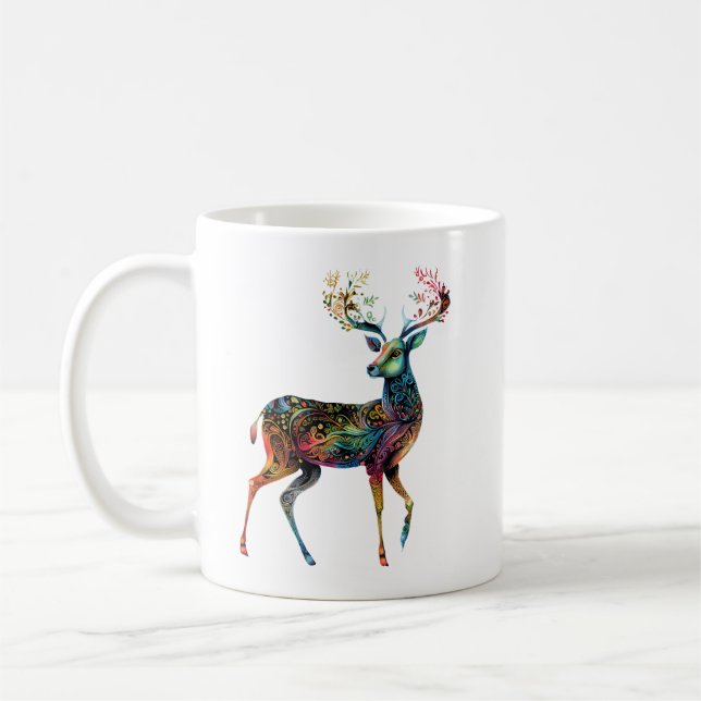 Deer Spirit Animal Mug (Left)