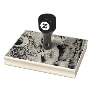 Deer Squirrelly Rubber Stamp