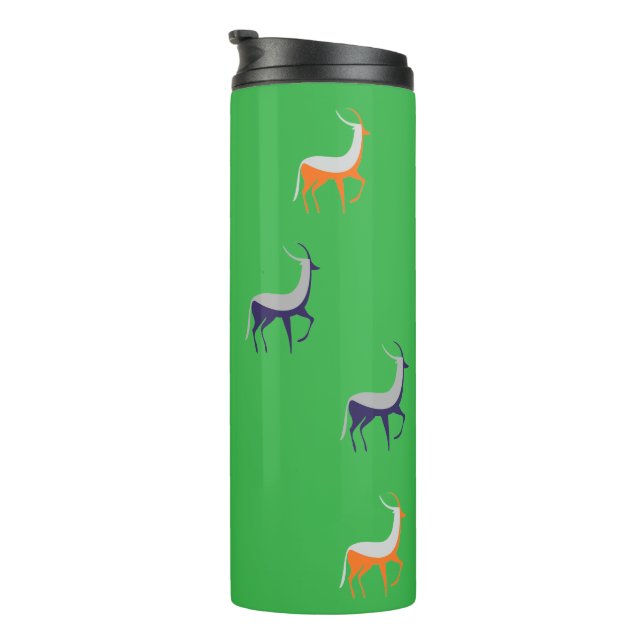 Deer Thermal Tumbler (Rotated Right)