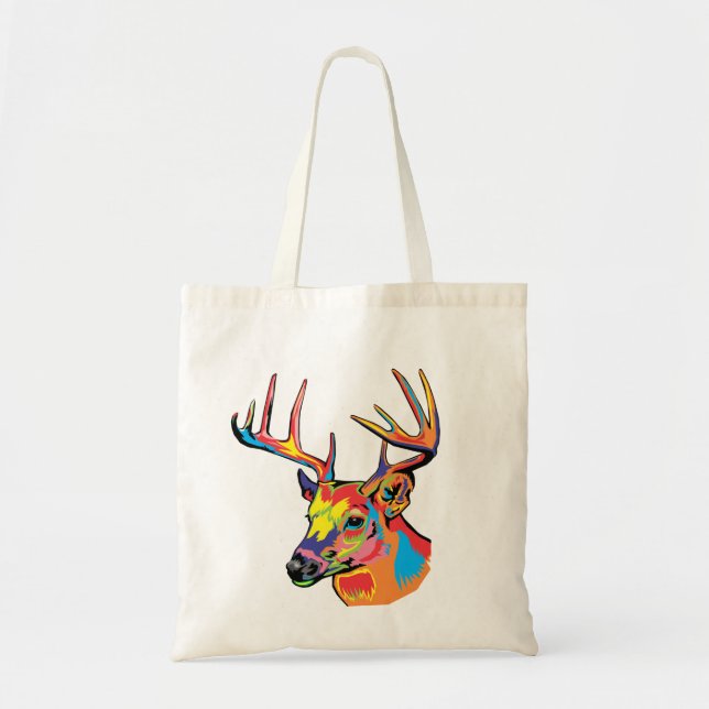 deer tote bag (Front)