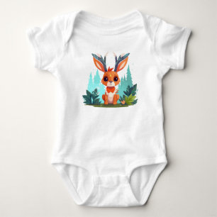 Deer Totem Baby Bodysuit