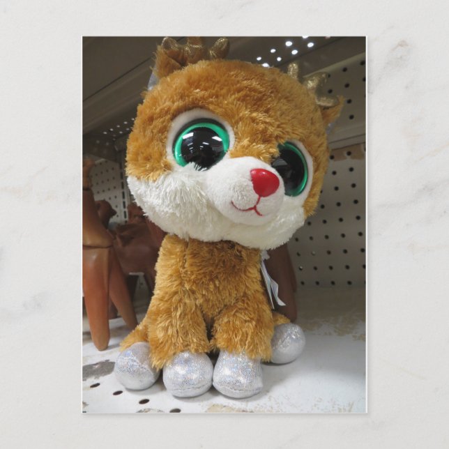 Deer Toy Postcard (Front)
