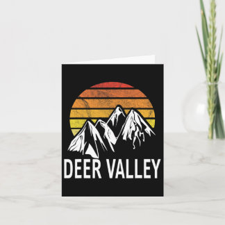 Deer Valley Park City Utah Usa Ski Resort Snowboar Card