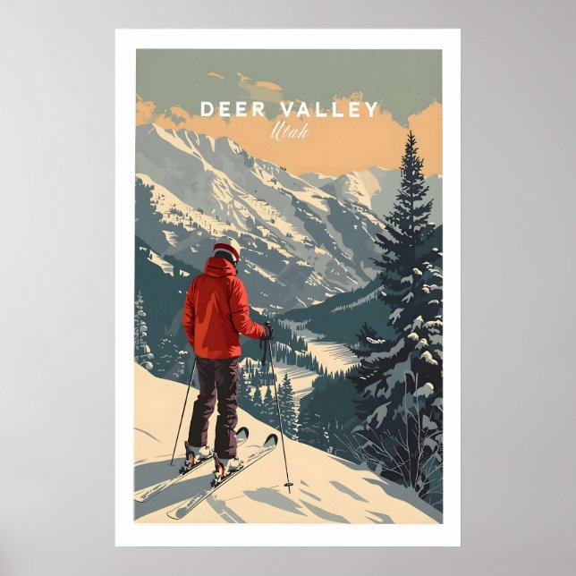 Deer Valley Print Utah 1 (Front)