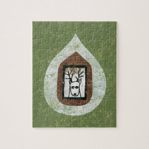 Deer Vous Attend Pour Quitter Jigsaw Puzzle