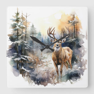 Deer Wall Clock