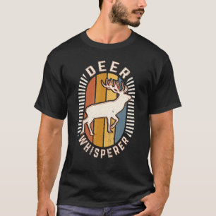 Deer Whisperer Vintage Classic Retro Animal Love T-Shirt