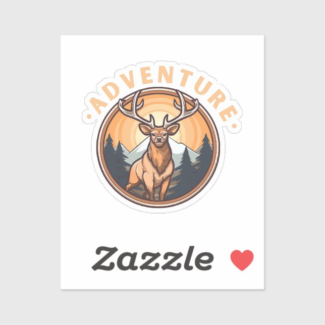 Deer - Wildness - Camping - Adventure (Sheet)