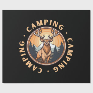 Deer - Wildness - Camping Wrapping Paper