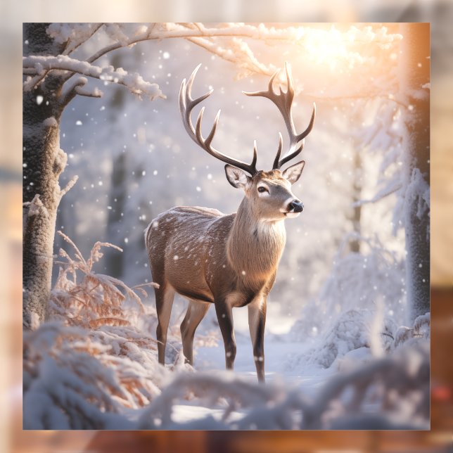 Deer Window Cling (Sheet 2)