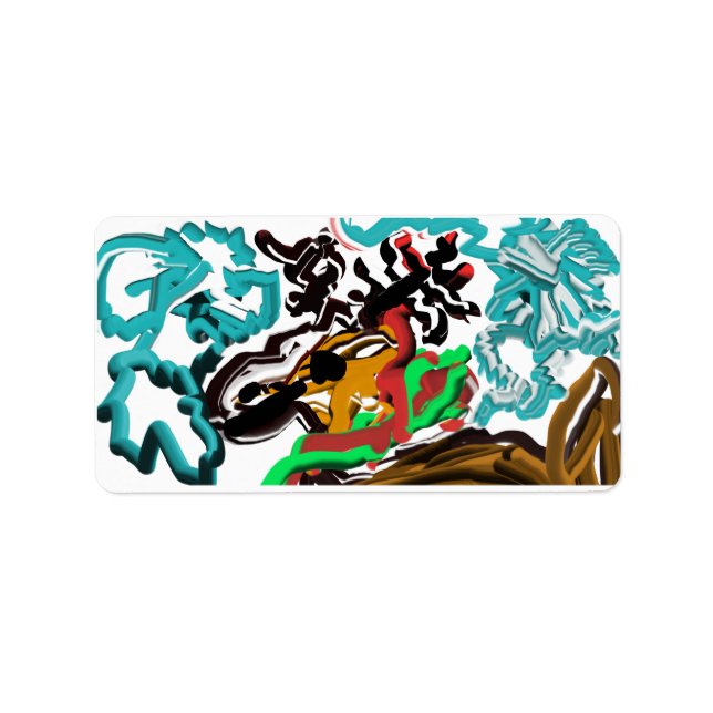 Deer winter  label (Front)