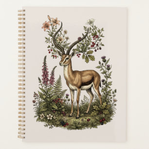 Deer with Wildflower  Planner