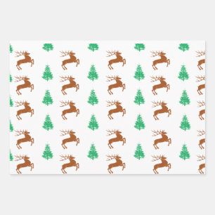 Deer wrapping paper