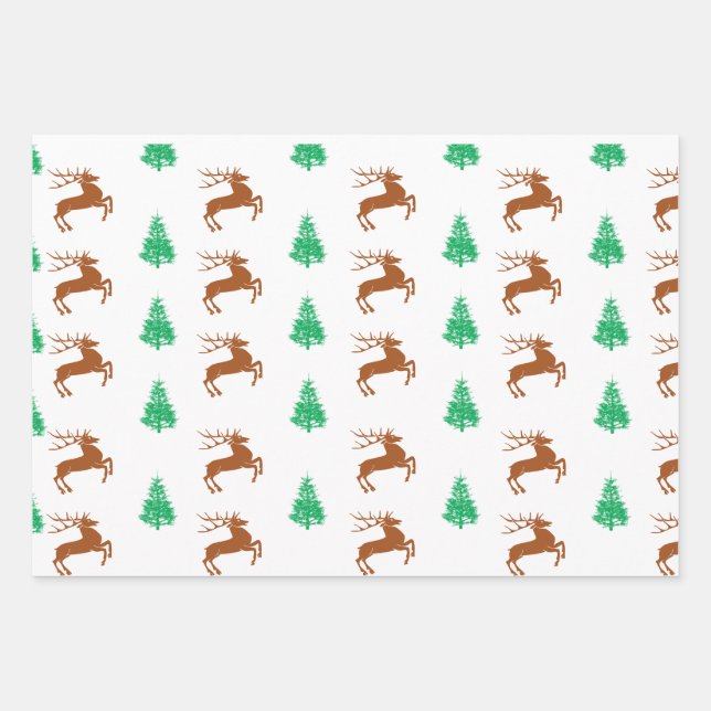 Deer wrapping paper (Front)