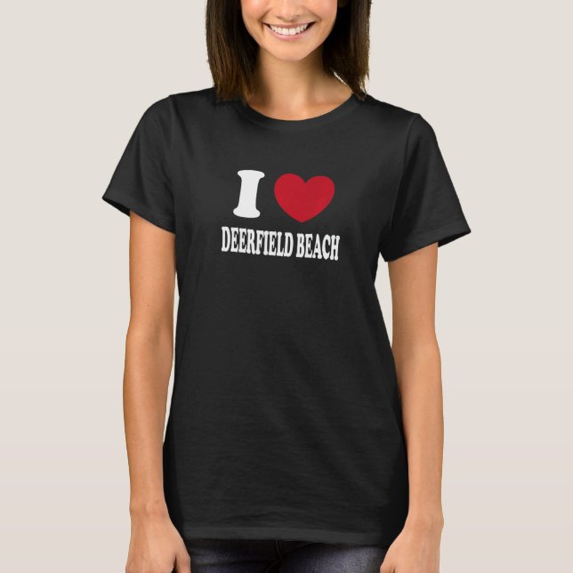Deerfield Beach  1 T-Shirt (Front)