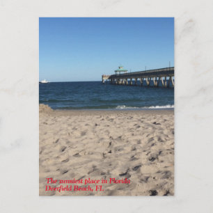 Deerfield Beach, Floride - Carte postale