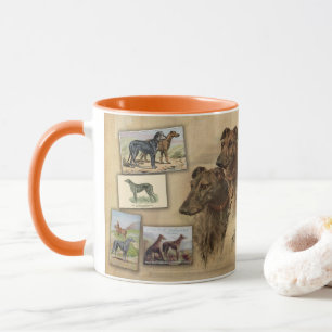 Deerhound Vintage Mug