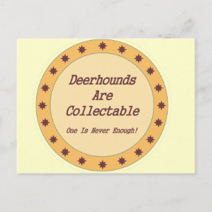 Deerhounds Are Collectable Postcard