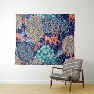 Deers in The Forest, William Morris Tapestry