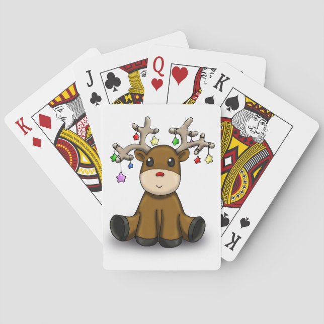 Deers Playing Cards (Back)