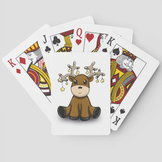 Deers Playing Cards (Back)