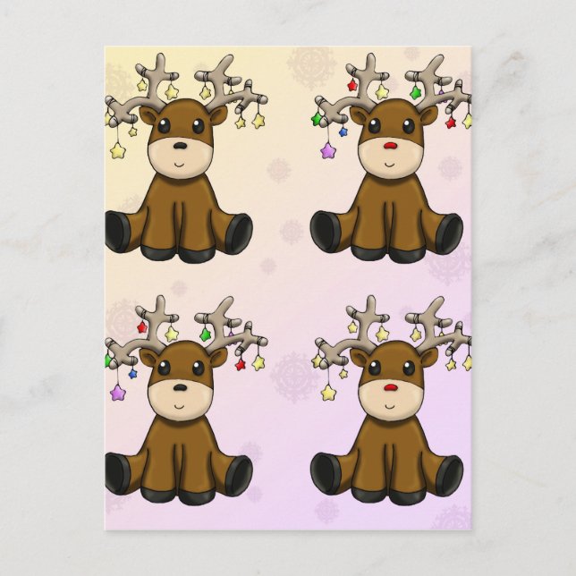 Deers Postcard (Front)