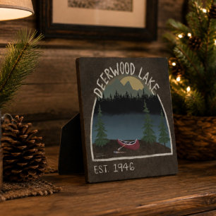 Deerwood Lake Canoe Inspirivity Plaque