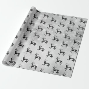 DeerZoi Wrapping Paper Silver