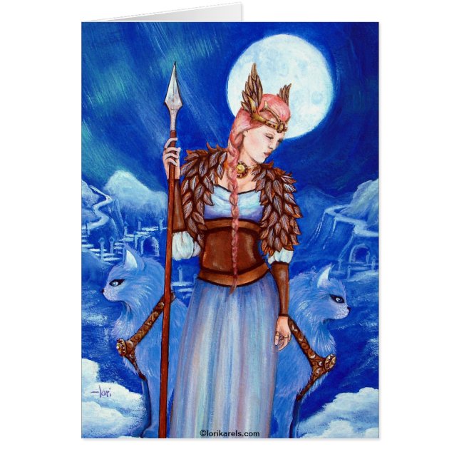Déesse des norses de Freya (Devant)