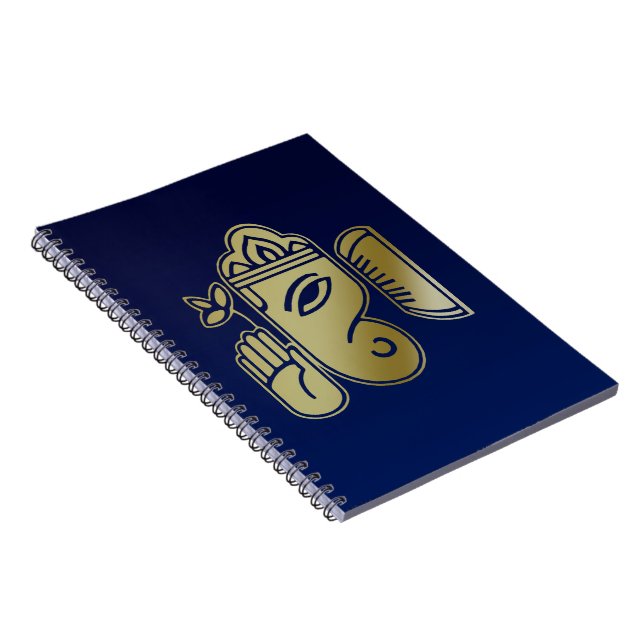 Déesse d'or Ganesha - Carnet (Côté Droit)