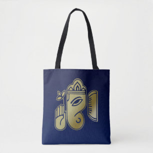 Déesse d'or Ganesha - Sac fourre-tout tout-sur-imp