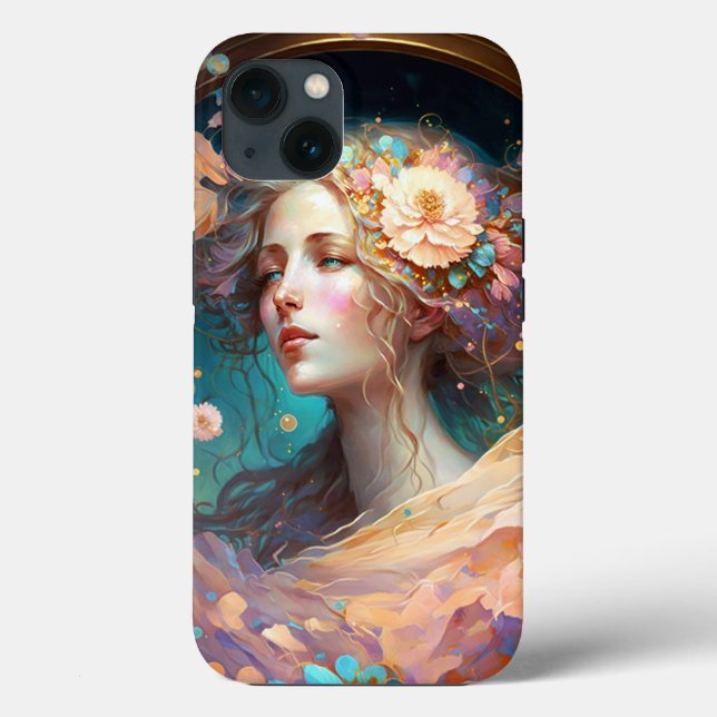 Déesse Imaginaire Art Coque-Mate coque iphone (Verso)