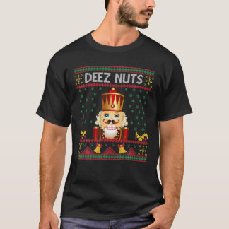 Deez Nuts Nutcracker Funny Ugly Christmas Sweat