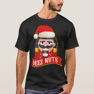 Deez Nuts Nutcracker  Funny Ugly Christmas Sweater