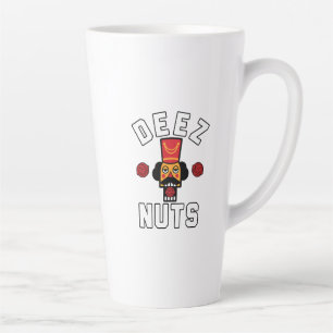 Deez Nuts Nutcracker Latte Mug
