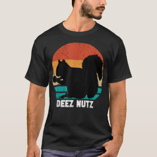 Deez Nutz Christmas Gopher Funny Saying Dees Nutz  T-Shirt