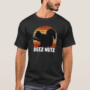 Deez Nutz Christmas Gopher  Saying Dees Nutz Ugly  T-Shirt