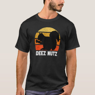 Deez Nutz Christmas Gopher  Saying Dees Nutz Ugly  T-Shirt